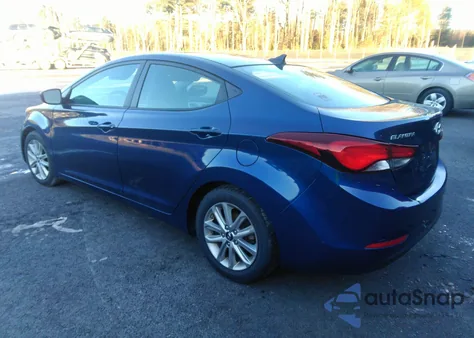 2015 Hyundai Elantra Se из США, поврежденный, VIN 5NPDH4AE7FH602627
